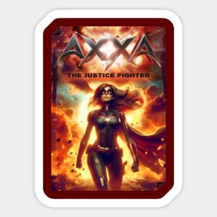 Axxa - The justice fighter Sticker